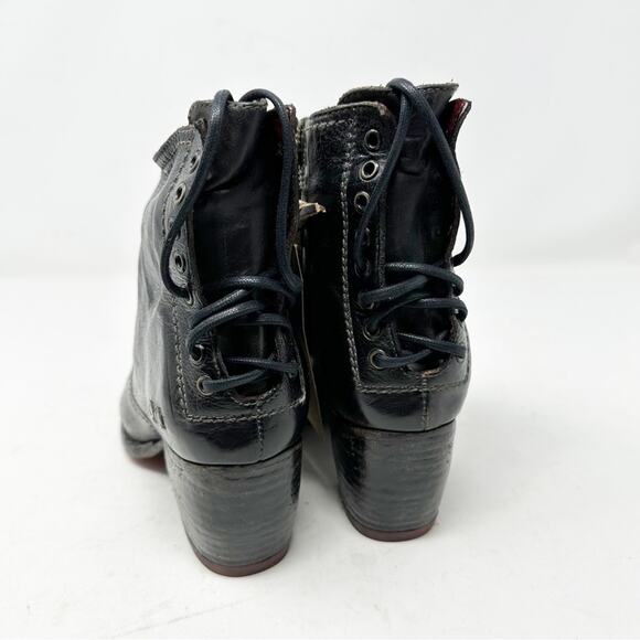 BED STU Xena Black Rustic Boots NWT in Size 6 - Picture 5 of 10